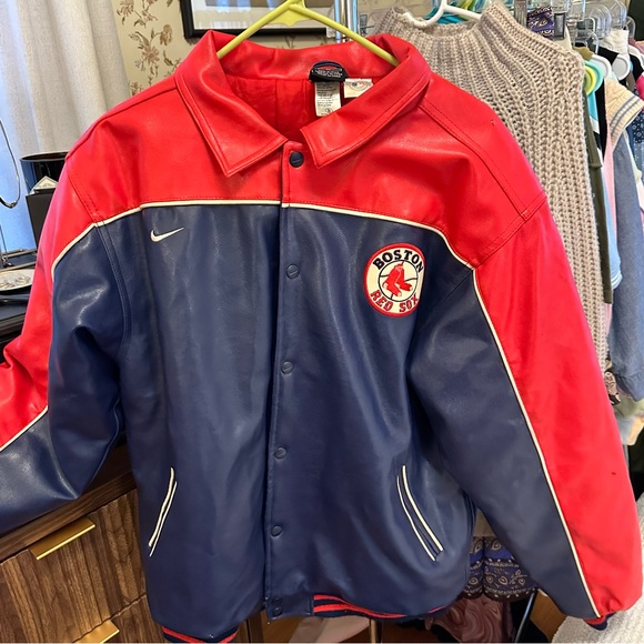 Vintage Nike Red Sox varsity coat sz XL - Picture 10 of 10